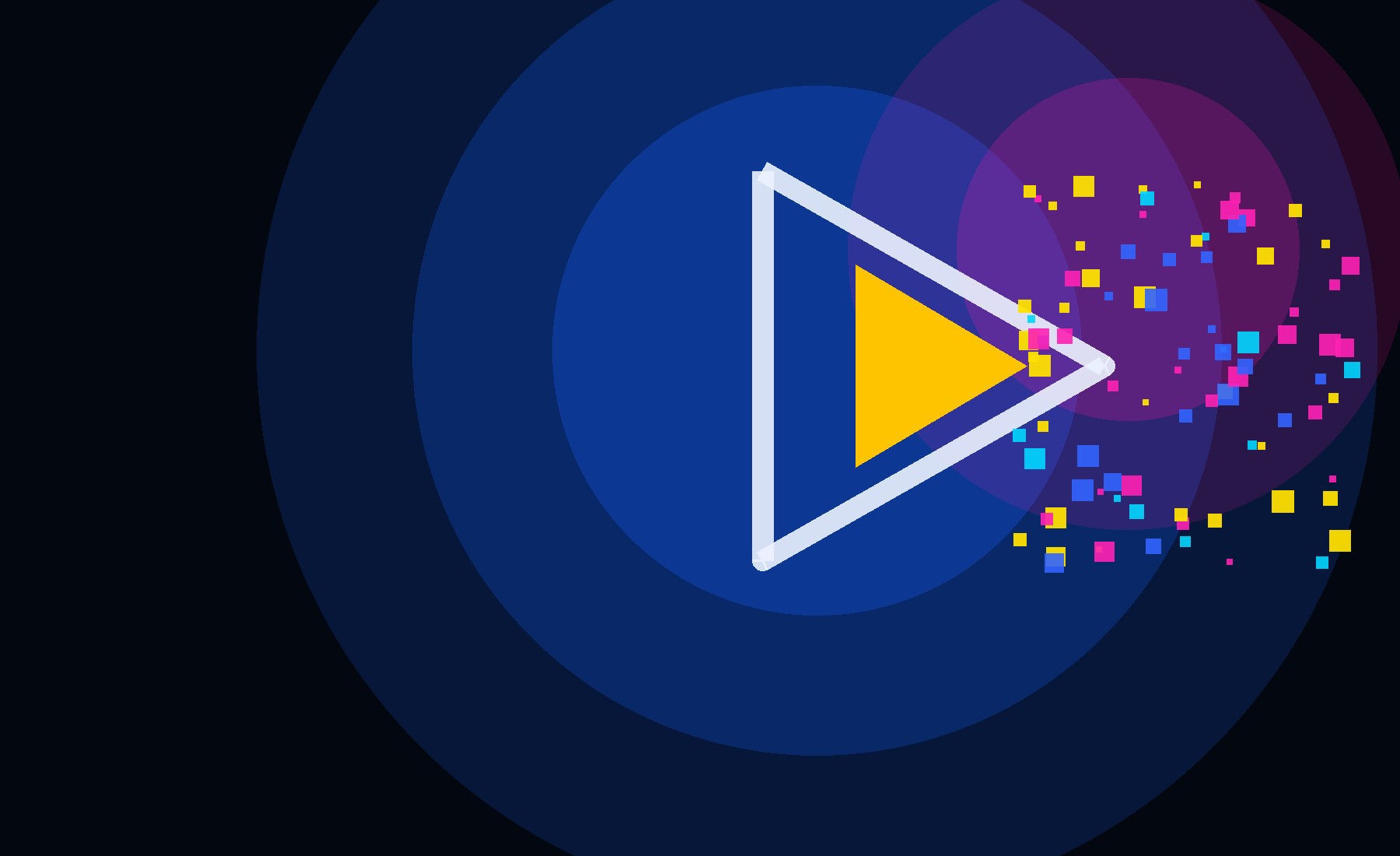 Abstract creator energy play symbol